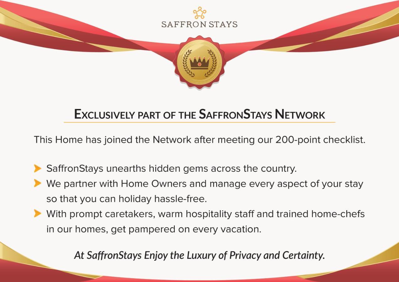 Saffronstays Aspen, Lonavala - Luxury Pool Villa With Games And Tv Room Near Bhushi Dam Экстерьер фото